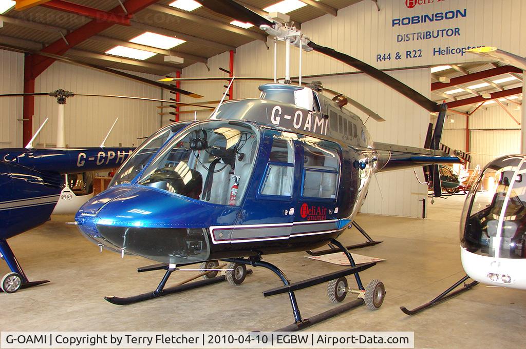 G-OAMI, 1968 Bell 206B JetRanger II C/N 464, Bell 206B at Wellesbourne