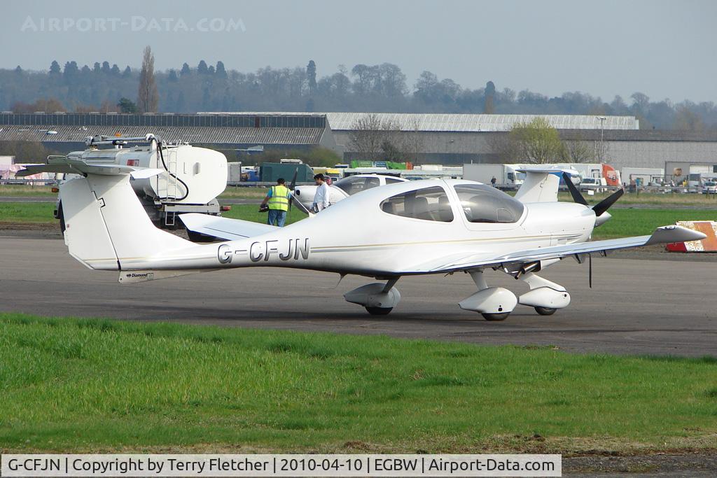 G-CFJN, 2007 Diamond DA-40D Diamond Star C/N D4.295, Diamond at Wellesbourne