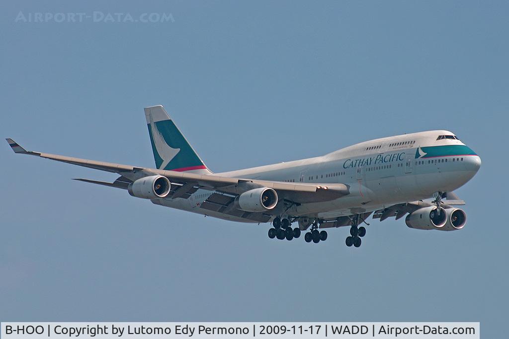 B-HOO, 1988 Boeing 747-467 C/N 23814, Cathay Pacific