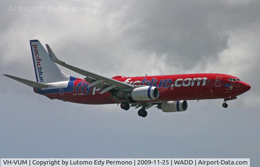 VH-VUM, 2007 Boeing 737-8BK C/N 29675, Pacific Blue