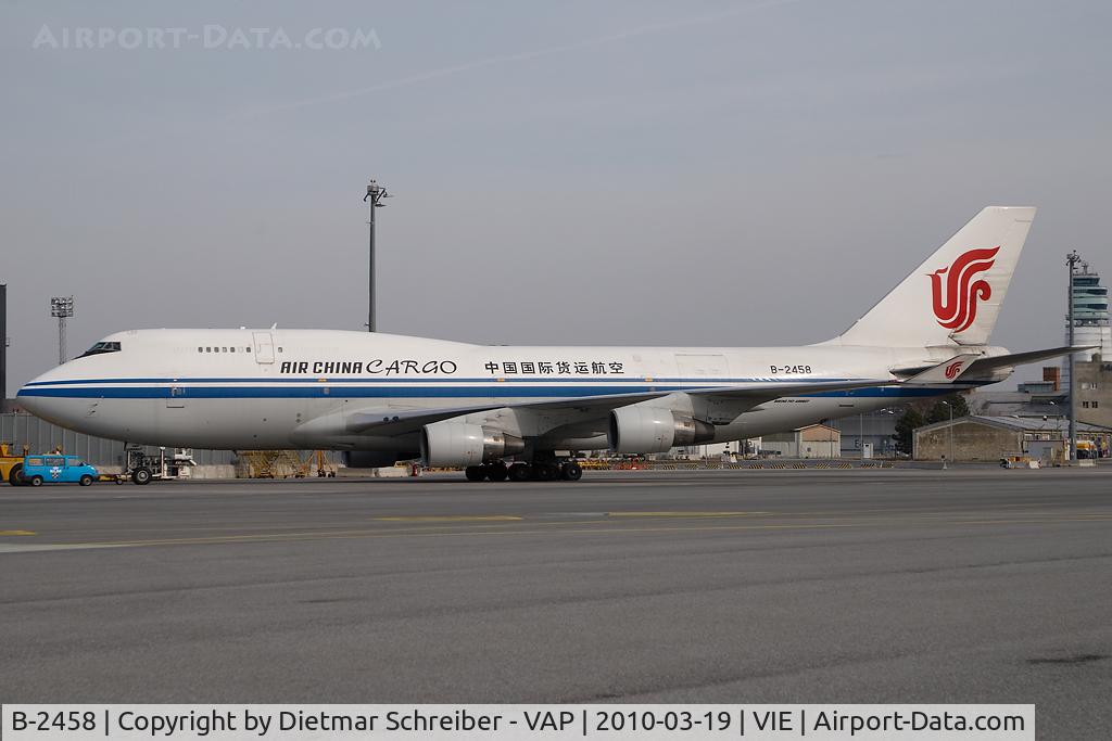 B-2458, 1990 Boeing 747-4J6/BCF C/N 24347, Air China Boeing 747-400