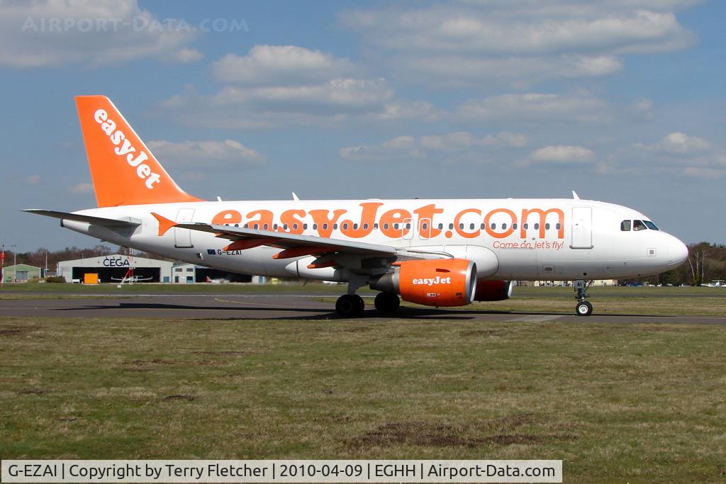 G-EZAI, 2006 Airbus A319-111 C/N 2735, Easyjet A319 at Bournemouth