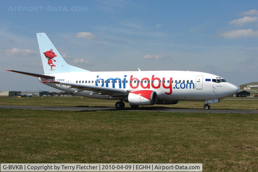 G-BVKB, 1994 Boeing 737-59D C/N 27268, BMI Baby B737 at Bournemouth