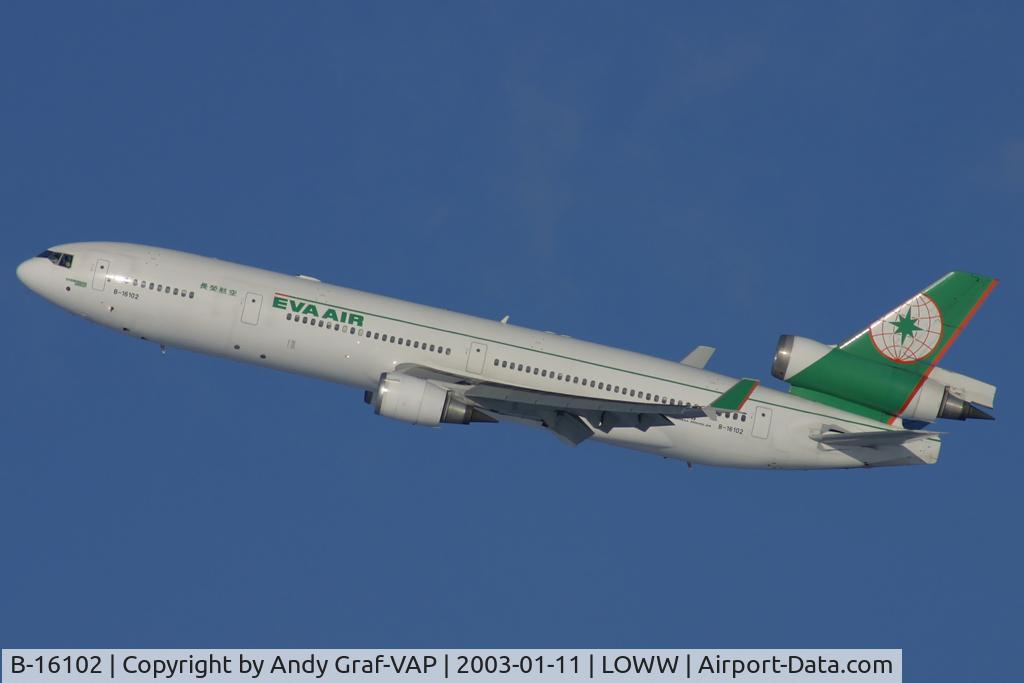 B-16102, 1994 McDonnell Douglas MD-11F C/N 48543, Eva Air MD11