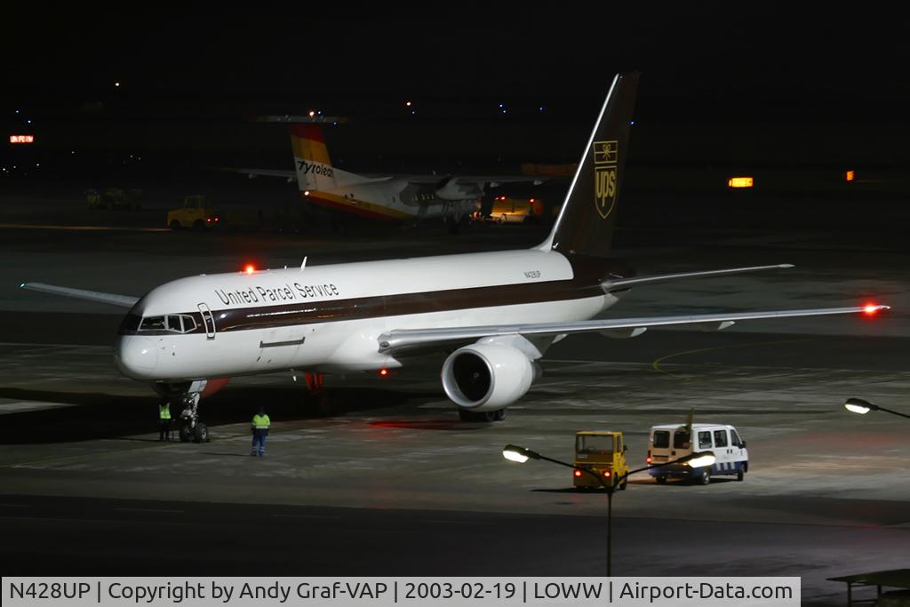 N428UP, 1992 Boeing 757-24APF C/N 25459, UPS 757-200