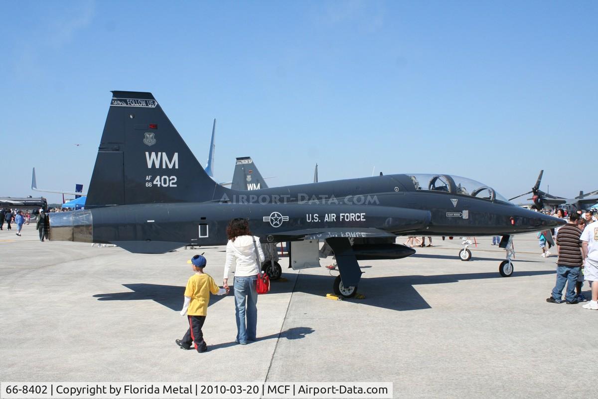 66-8402, 1966 Northrop T-38A Talon C/N N.5987, T-38 Talon