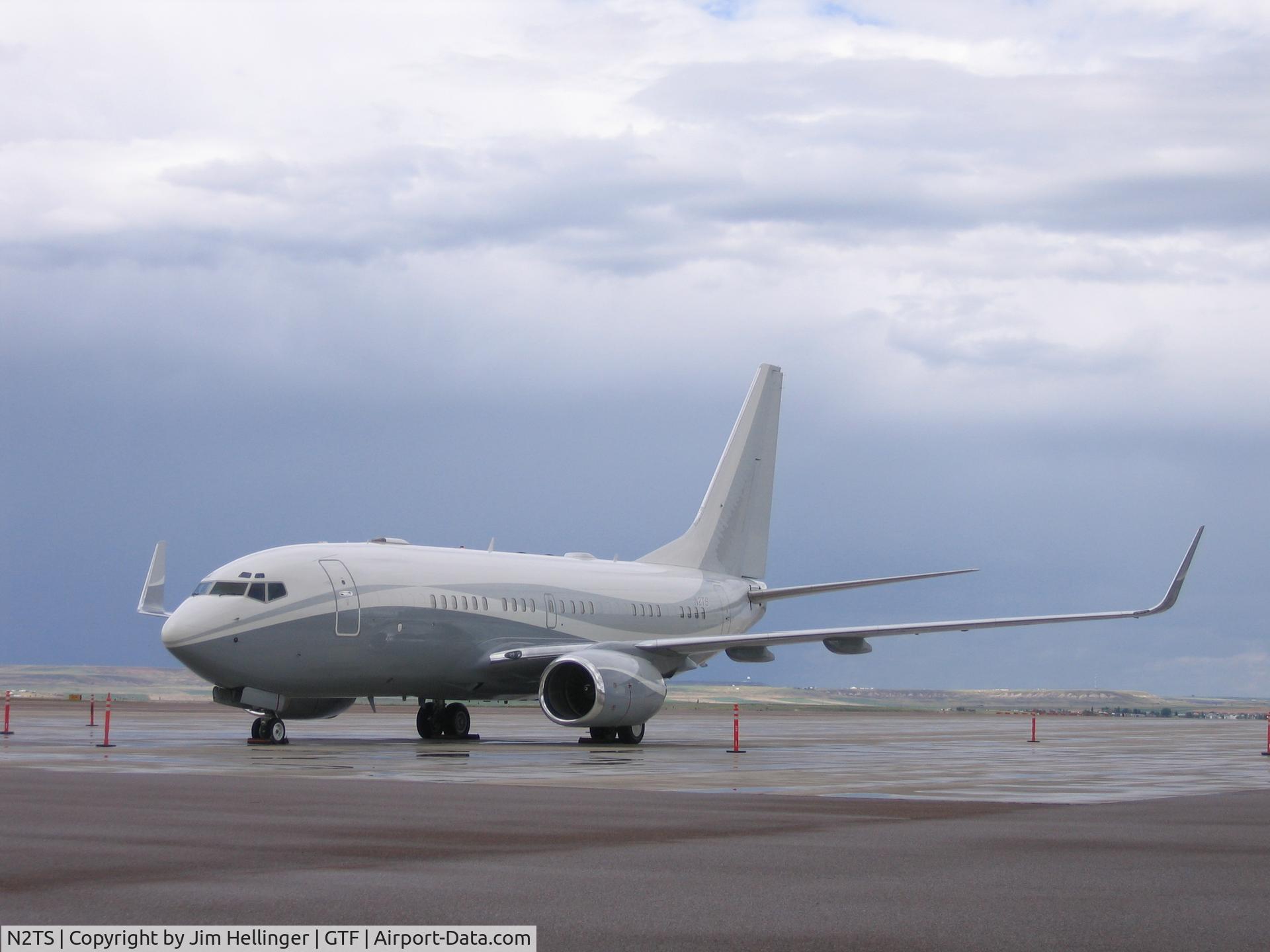 N2TS, 1999 Boeing 737-73Q C/N 29102, Parked at Great Falls,Mt.