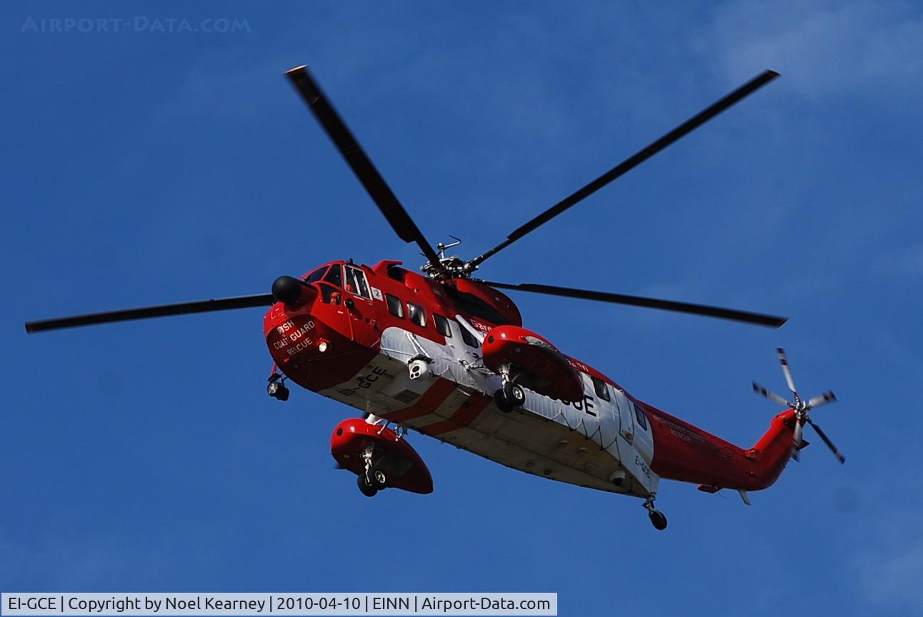 EI-GCE, Sikorsky S-61N C/N 61817, Returning from another patrol along the west coast.