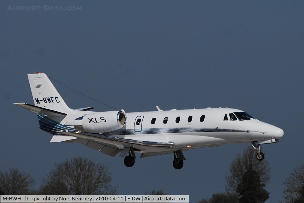 M-BWFC, Cessna 560XL Citation XLS C/N 560-5690, Landing Rwy 10