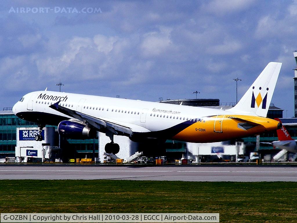 G-OZBN, 1999 Airbus A321-231 C/N 1153, Monarch Airlines
