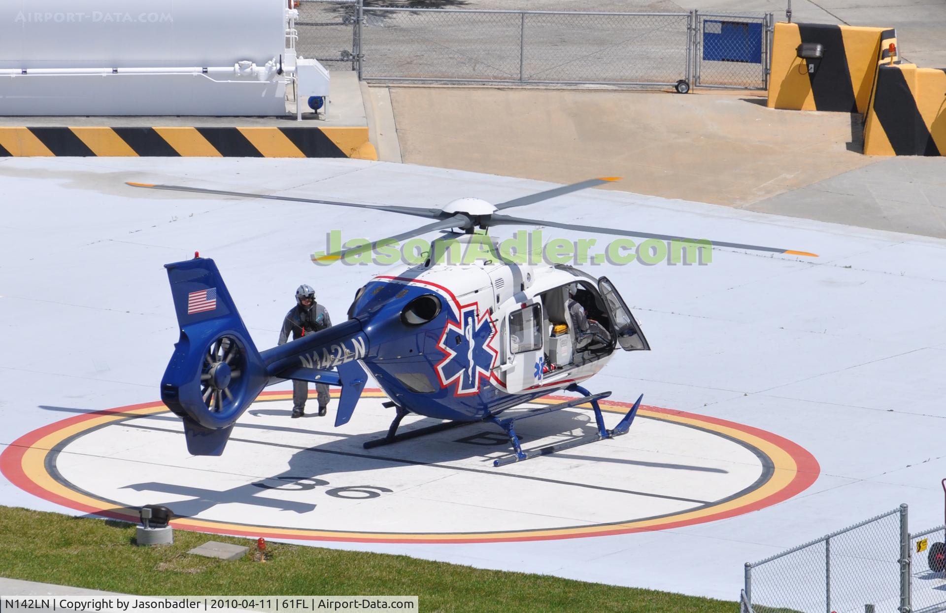 N142LN, 2004 Eurocopter EC-135P-2 C/N 0344, I know this image looks the same as the other N142LN, but I promise this is a different picture.