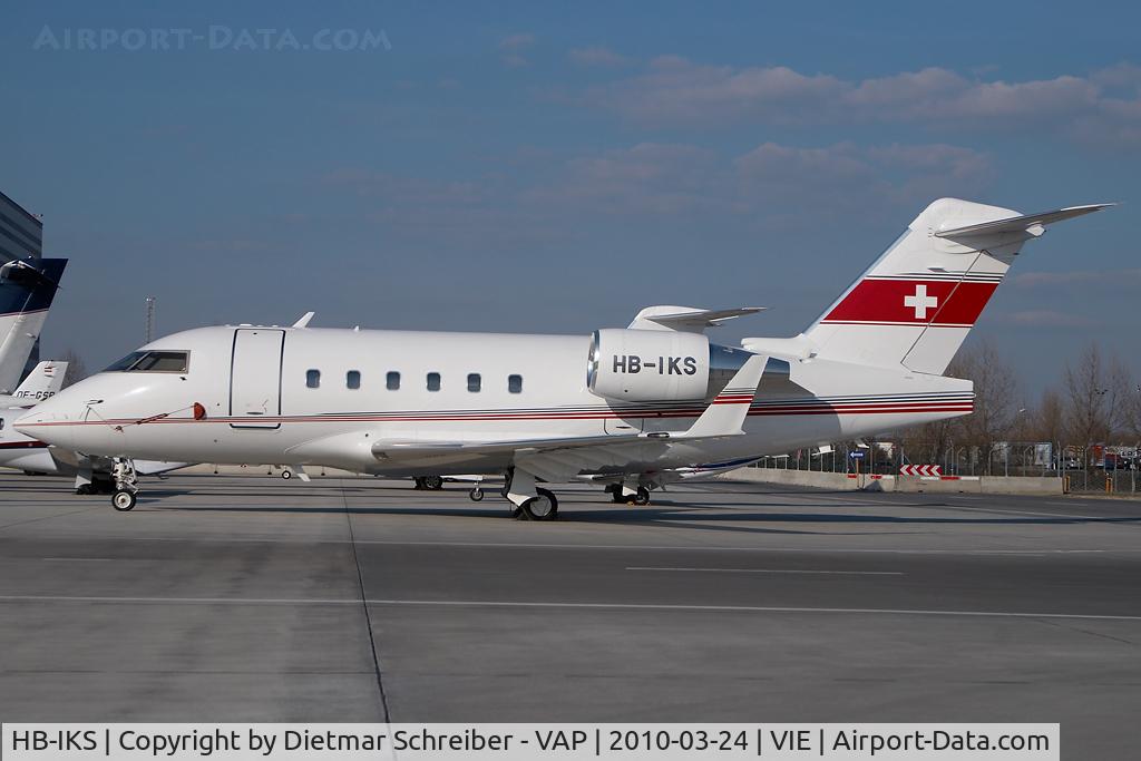 HB-IKS, 1989 Canadair Challenger 601-3A (CL-600-2B16) C/N 5042, CL600 Challenger