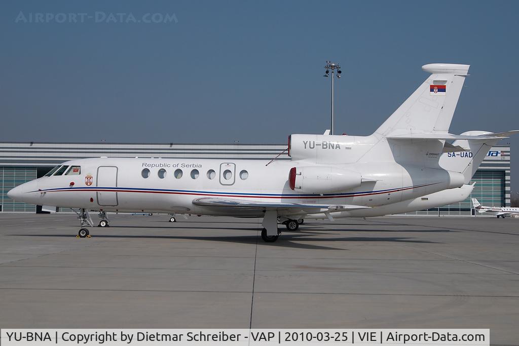 YU-BNA, 1981 Dassault Falcon 50 C/N 43, Serbia Government Falcon 50