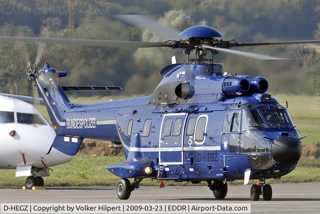 D-HEGZ, Aerospatiale AS-332L-1 Super Puma C/N 2706, at scn