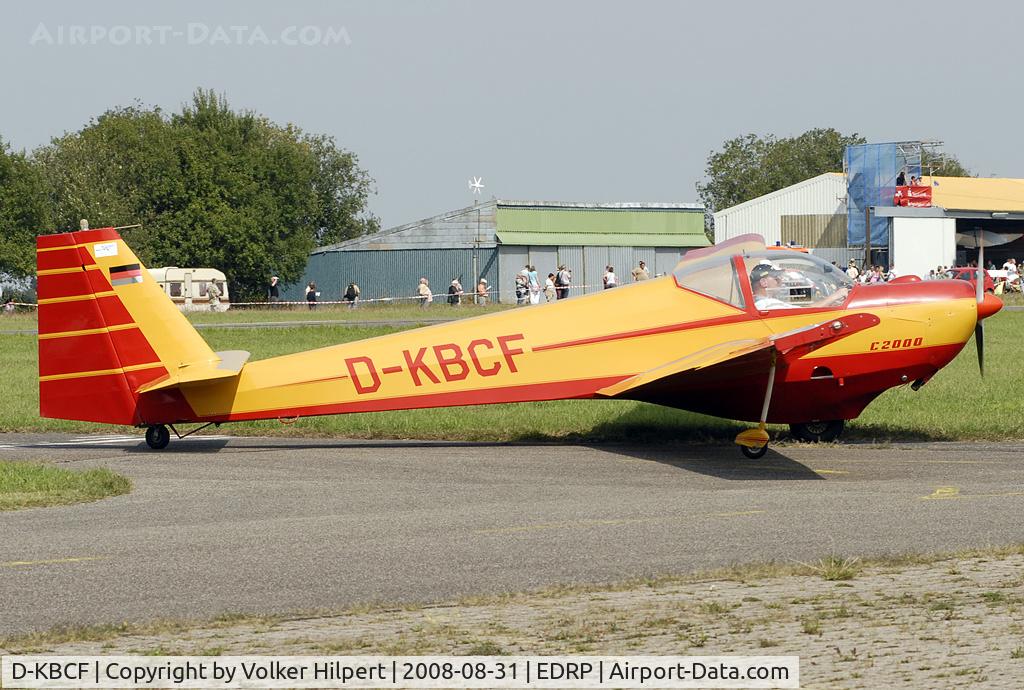 D-KBCF, Scheibe SF-25C Falke 2000 C/N 44556, at pir