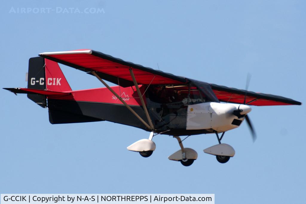 G-CCIK, 2003 Shyranger 912(2) C/N BMAA/HB/278, Arriving