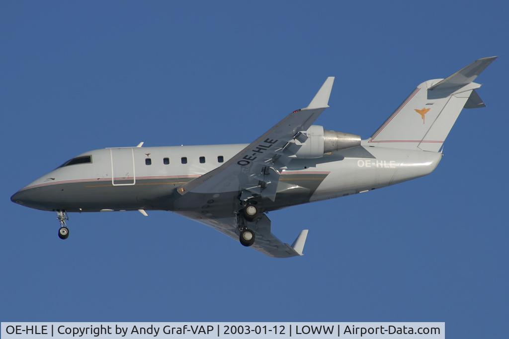 OE-HLE, 1985 Canadair Challenger 601 (CL-600-2A12) C/N 3047, CL-600