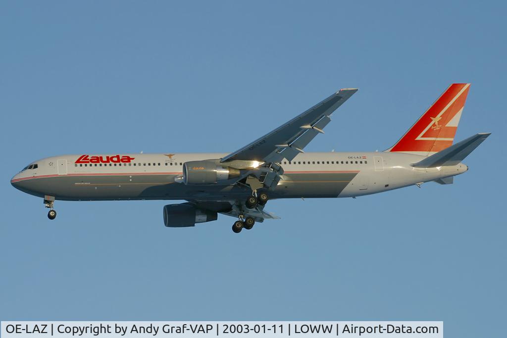 OE-LAZ, 1999 Boeing 767-3Z9 C/N 30331, Lauda Air 767-300