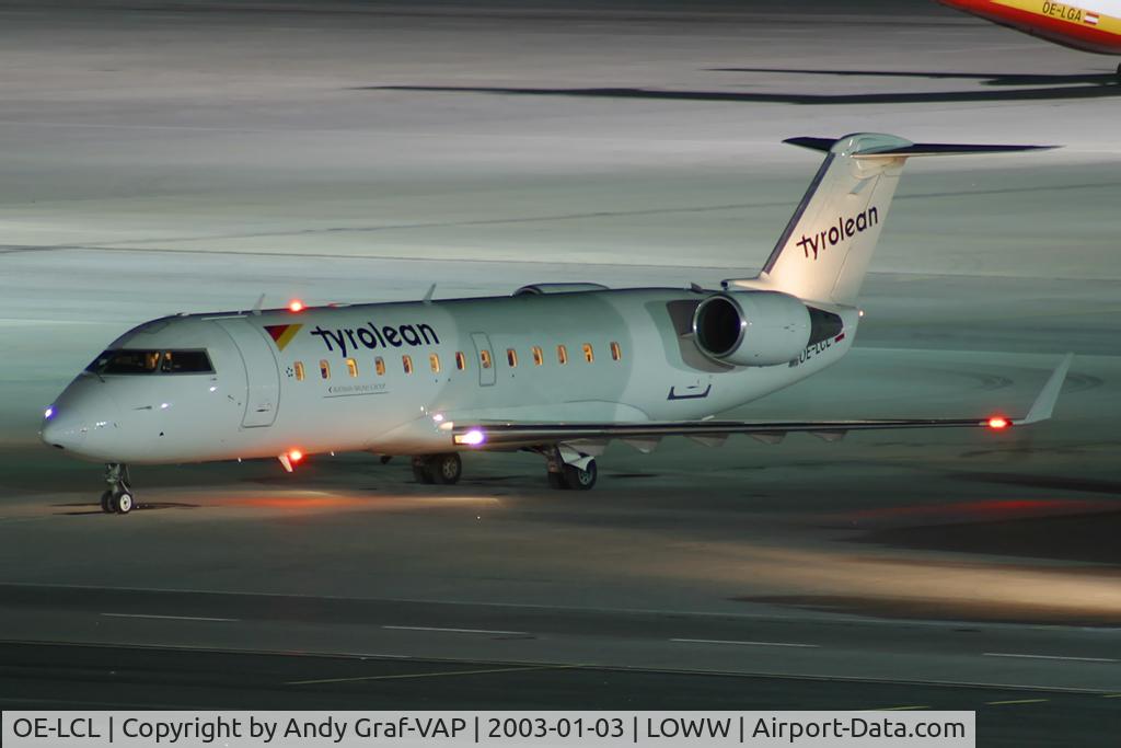 OE-LCL, 1997 Canadair CRJ-200LR (CL-600-2B19) C/N 7167, Tyrolean Airways CRJ