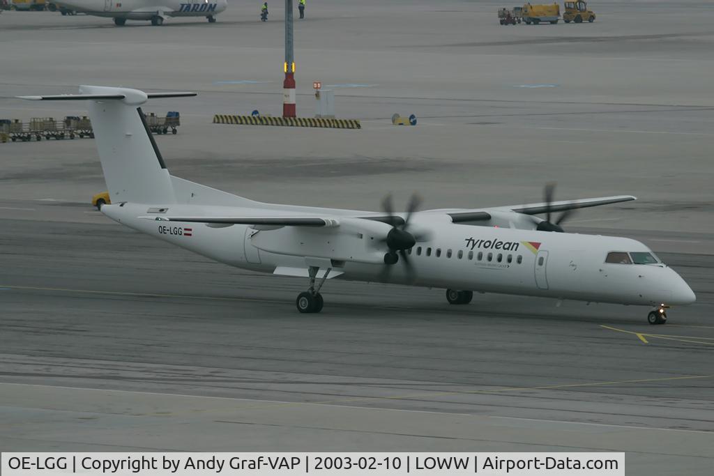 OE-LGG, 2002 De Havilland Canada DHC-8-402Q Dash 8 C/N 4074, Tyrolean Airways DHC 8-400