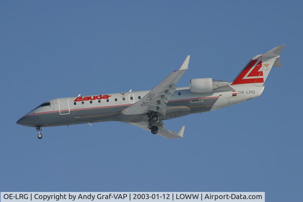 OE-LRG, Canadair CRJ-100LR (CL-600-2B19) C/N 7063, Lauda Air CRJ