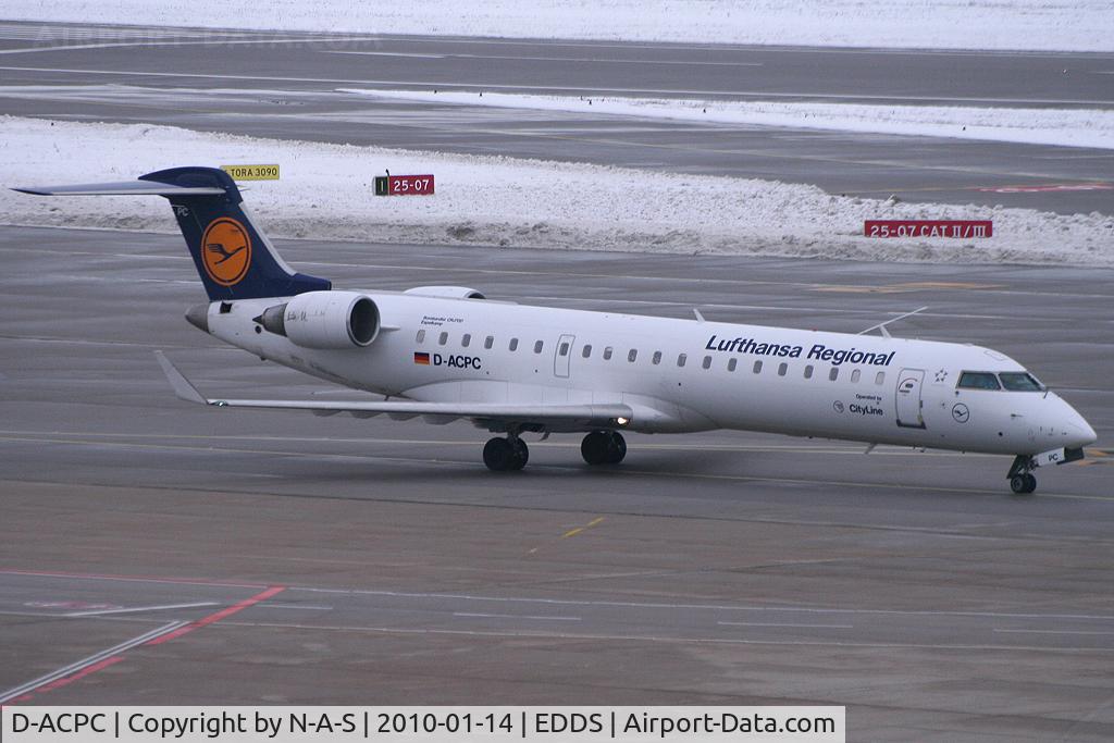 D-ACPC, 2001 Canadair CRJ-701ER (CL-600-2C10) Regional Jet C/N 10014, Taken from the specs