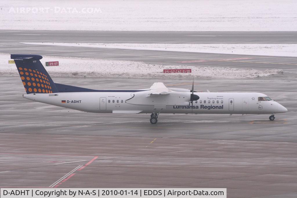 D-ADHT, 2009 De Havilland Canada DHC-8-400Q Dash 8 C/N 4281, Great type!