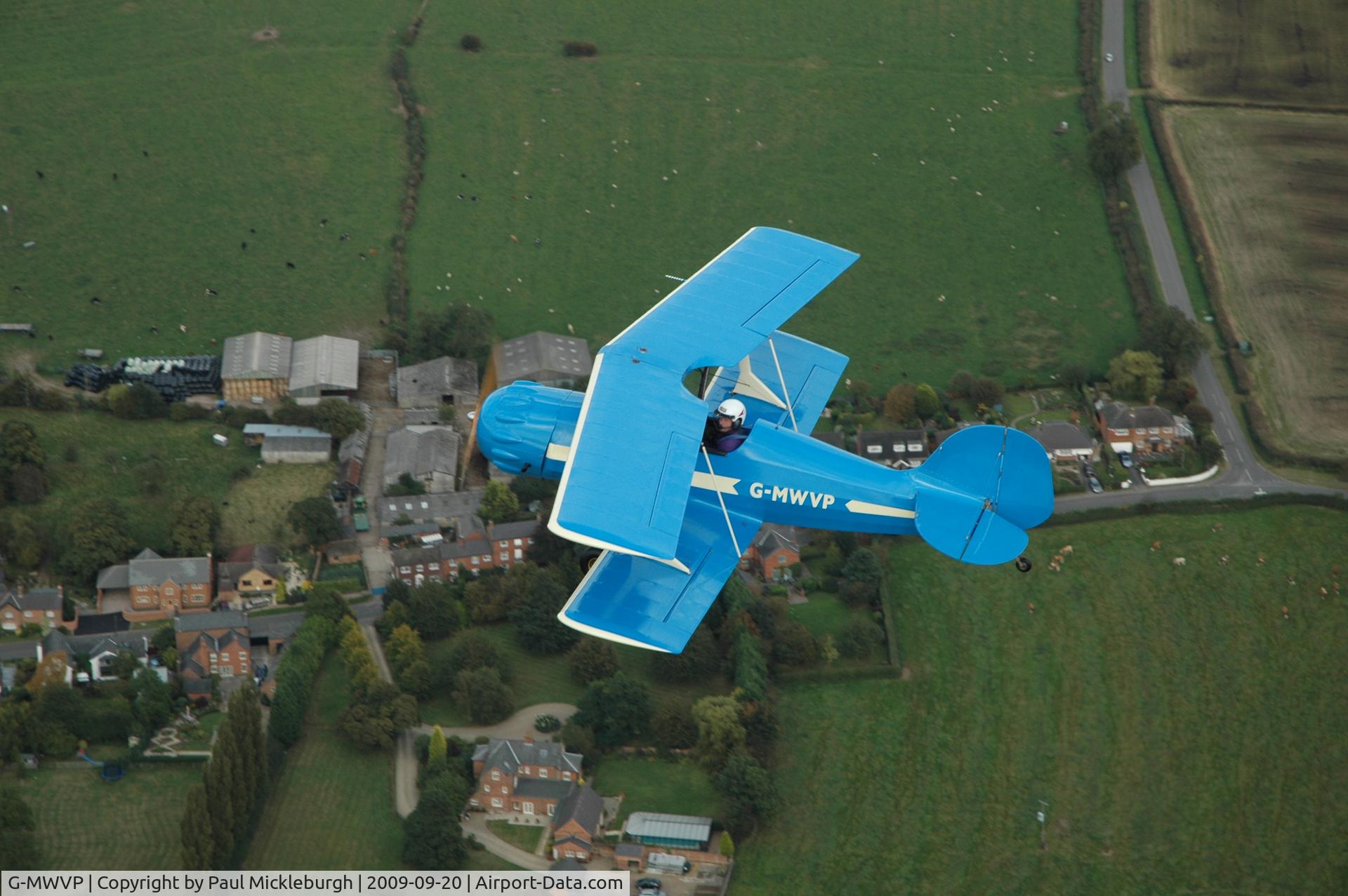 G-MWVP, 1991 Murphy Renegade Spirit UK C/N PFA 188-11735, Flying near leicester