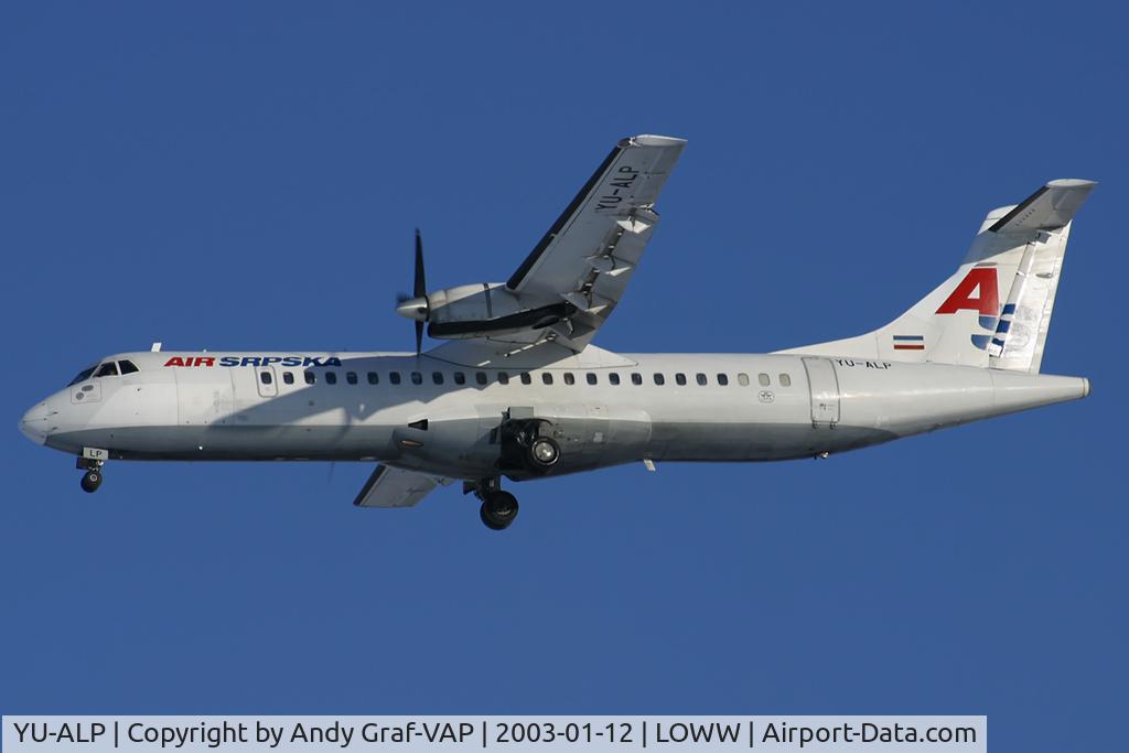 YU-ALP, 1990 ATR 72-202 C/N 189, Air Srpska ATR72