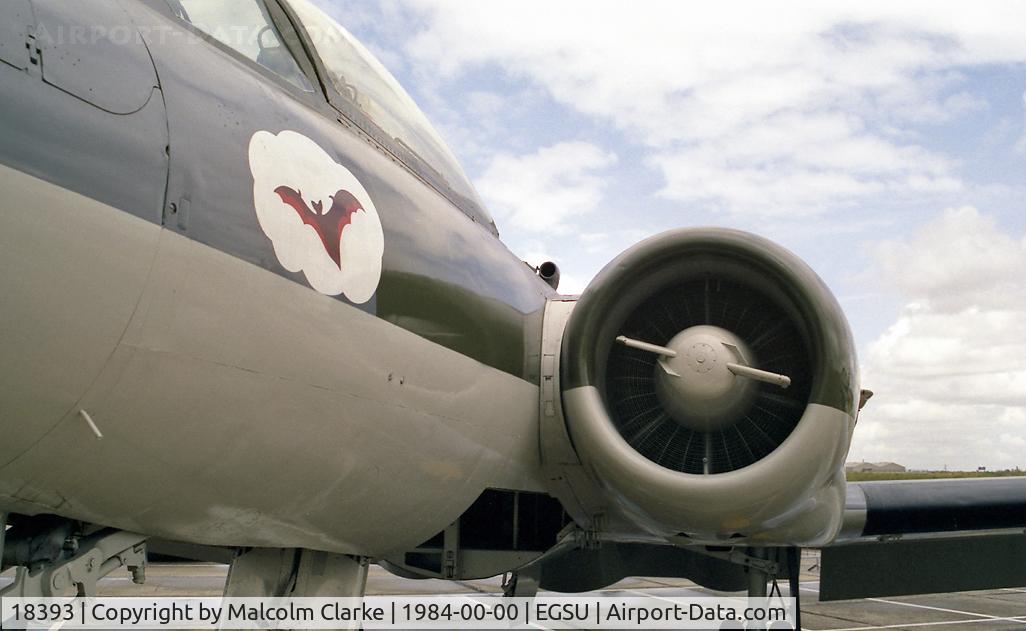 18393, Avro Canada CF-100 Mk.4B Canuck C/N 293, Avro Canada CF-100 Canuck Mk4B at The Imperial War Museum, Duxford in 1984.