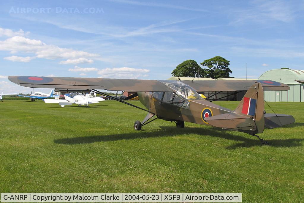 G-ANRP, 1945 Taylorcraft J Auster 5 C/N 1789, Taylorcraft J Auster Mk5 at Fishburn Airfield in 2004.