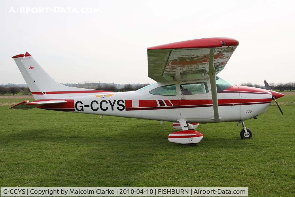 G-CCYS, 1979 Reims F182Q Skylane C/N 0126, Reims F182Q at Fishburn Airfield in 2010.