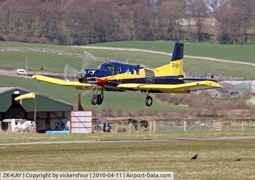 ZK-KAY, Pacific Aerospace 750XL C/N 107, North West Parachute Centre. Cark, Cumbria.