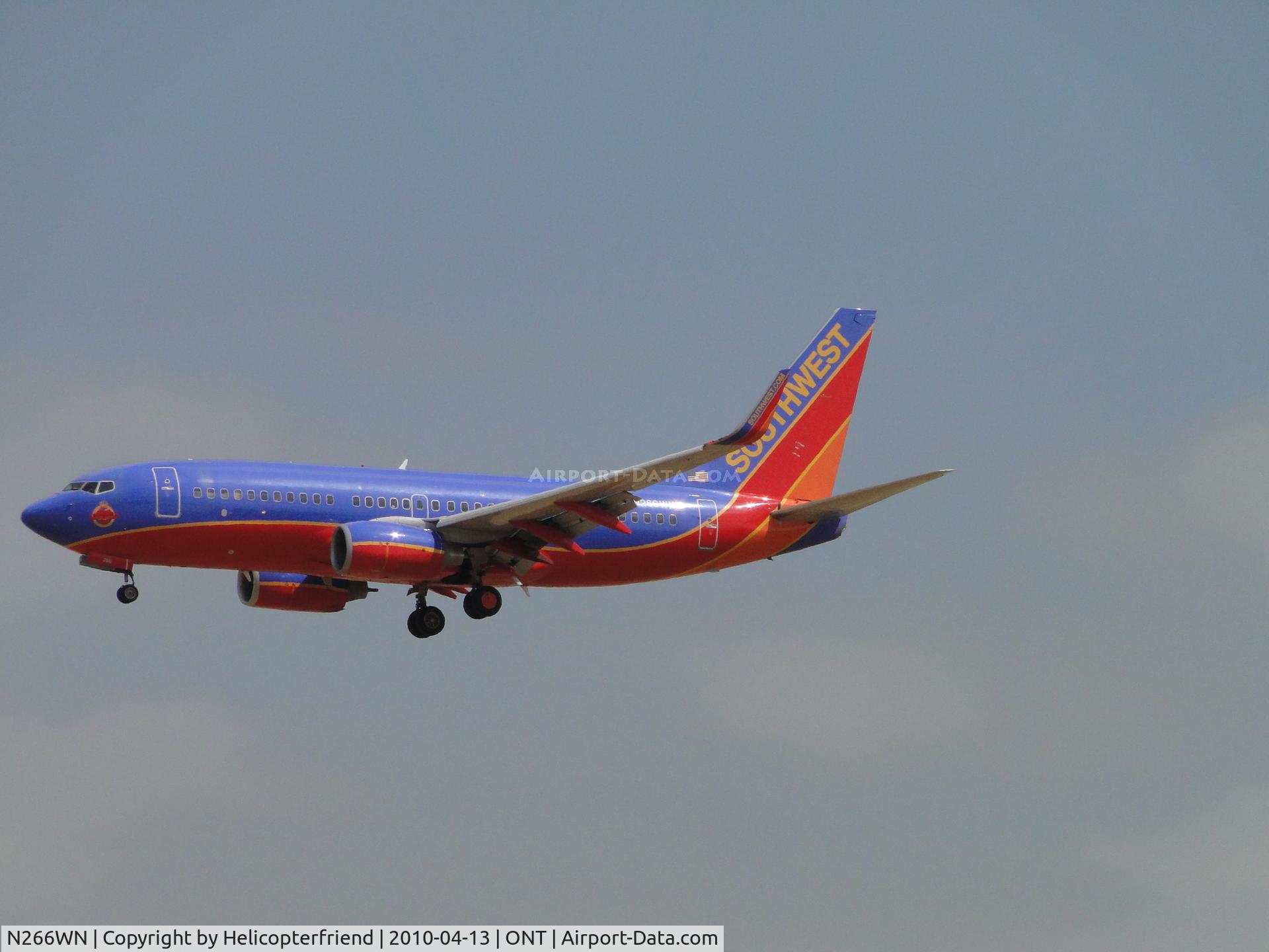 N266WN, 2007 Boeing 737-7H4 C/N 32523, 