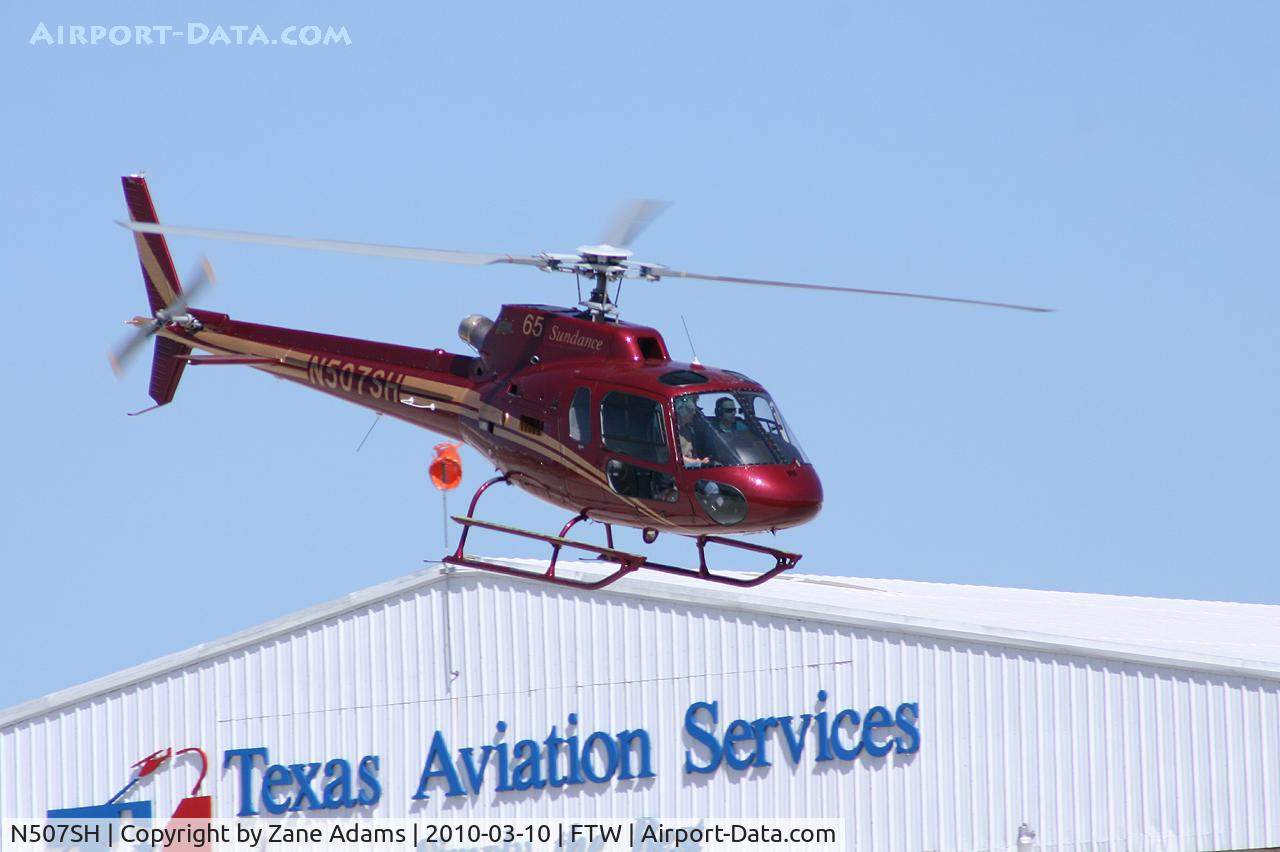N507SH, Eurocopter AS-350B-2 Ecureuil Ecureuil C/N 4747, At Fort Worth Meacham Field