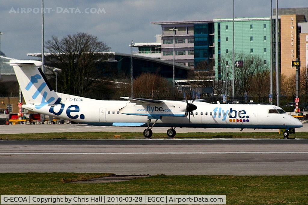 G-ECOA, 2007 De Havilland Canada DHC-8-402Q Dash 8 C/N 4180, flybe