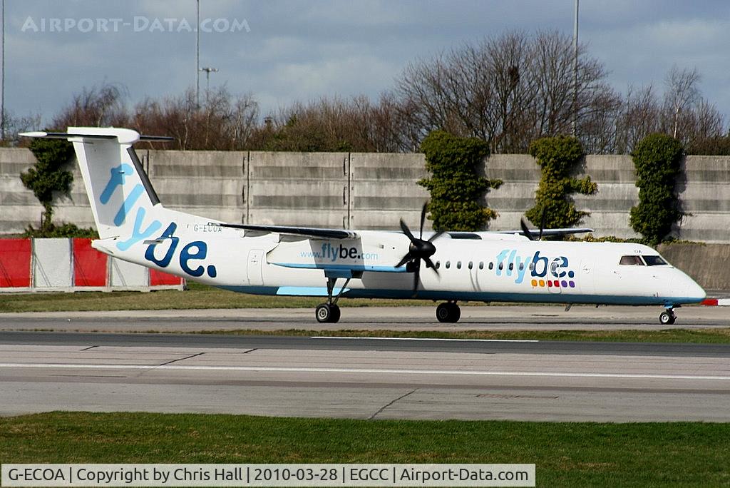 G-ECOA, 2007 De Havilland Canada DHC-8-402Q Dash 8 C/N 4180, flybe