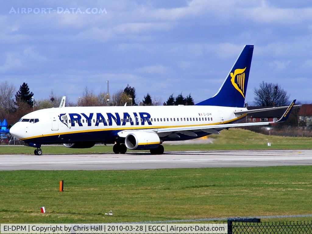 EI-DPM, 2007 Boeing 737-8AS C/N 33640, Ryanair