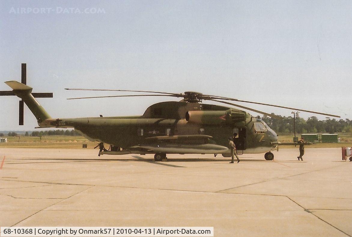 68-10368, 1968 Sikorsky HH-53C Jolly Green Giant C/N 65-174, HH-53 Super Jolly Green Giant from RAF Woodbridge at RAF Lakenheath, 1977