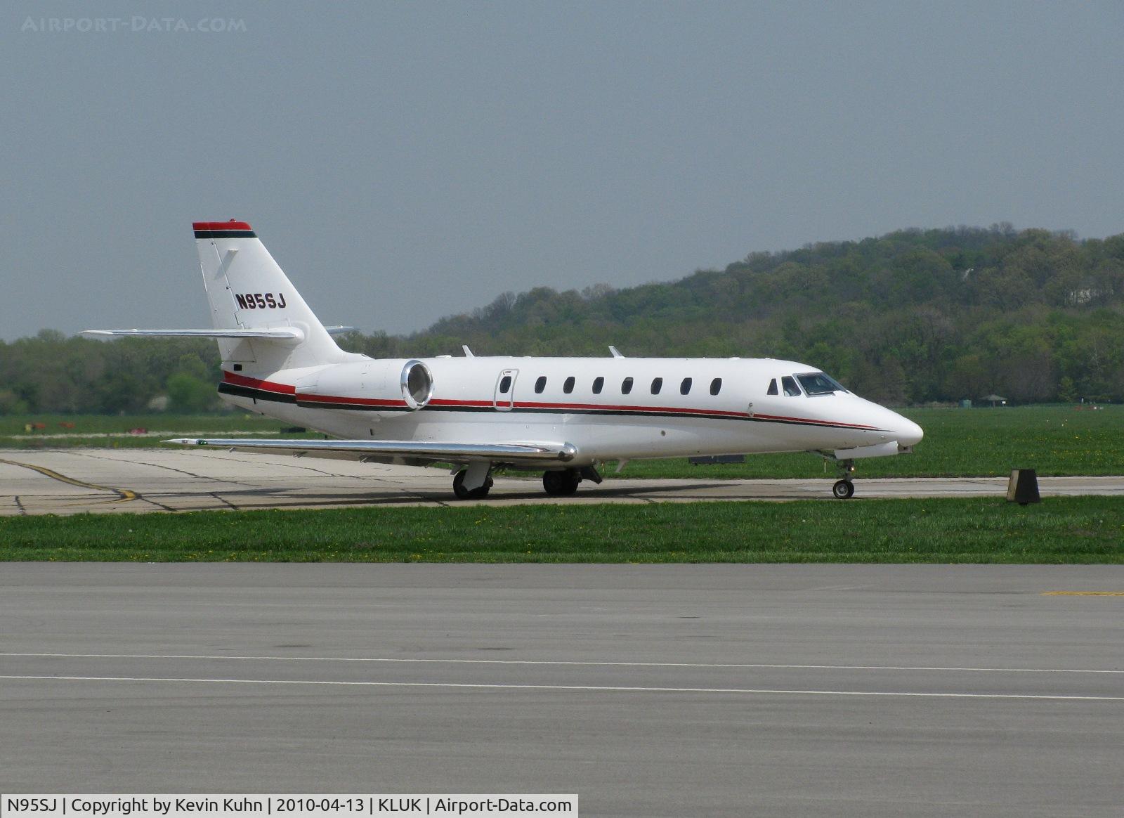 N95SJ, 2008 Cessna 680 Citation Sovereign C/N 680-0248, Smuckers' corporate jet, replacing (presumably) N97SJ and N1897S