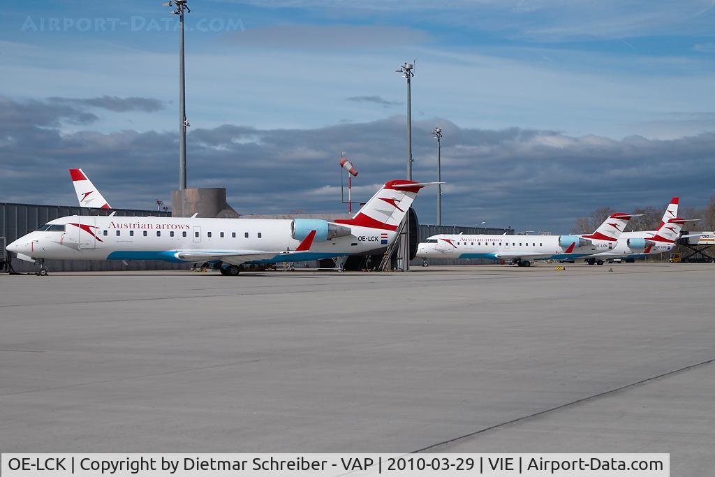 OE-LCK, 1997 Canadair CRJ-200LR (CL-600-2B19) C/N 7148, Austrian Arrows Regionaljet
