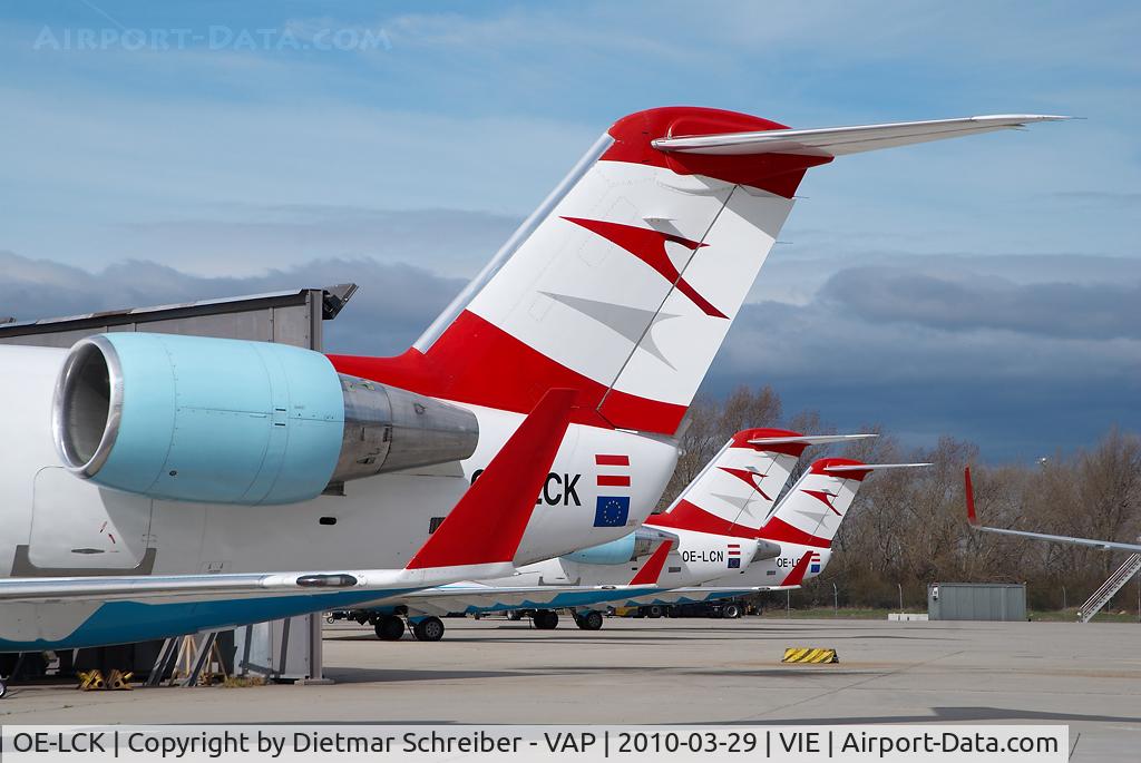 OE-LCK, 1997 Canadair CRJ-200LR (CL-600-2B19) C/N 7148, Austrian Arrows Regionaljet