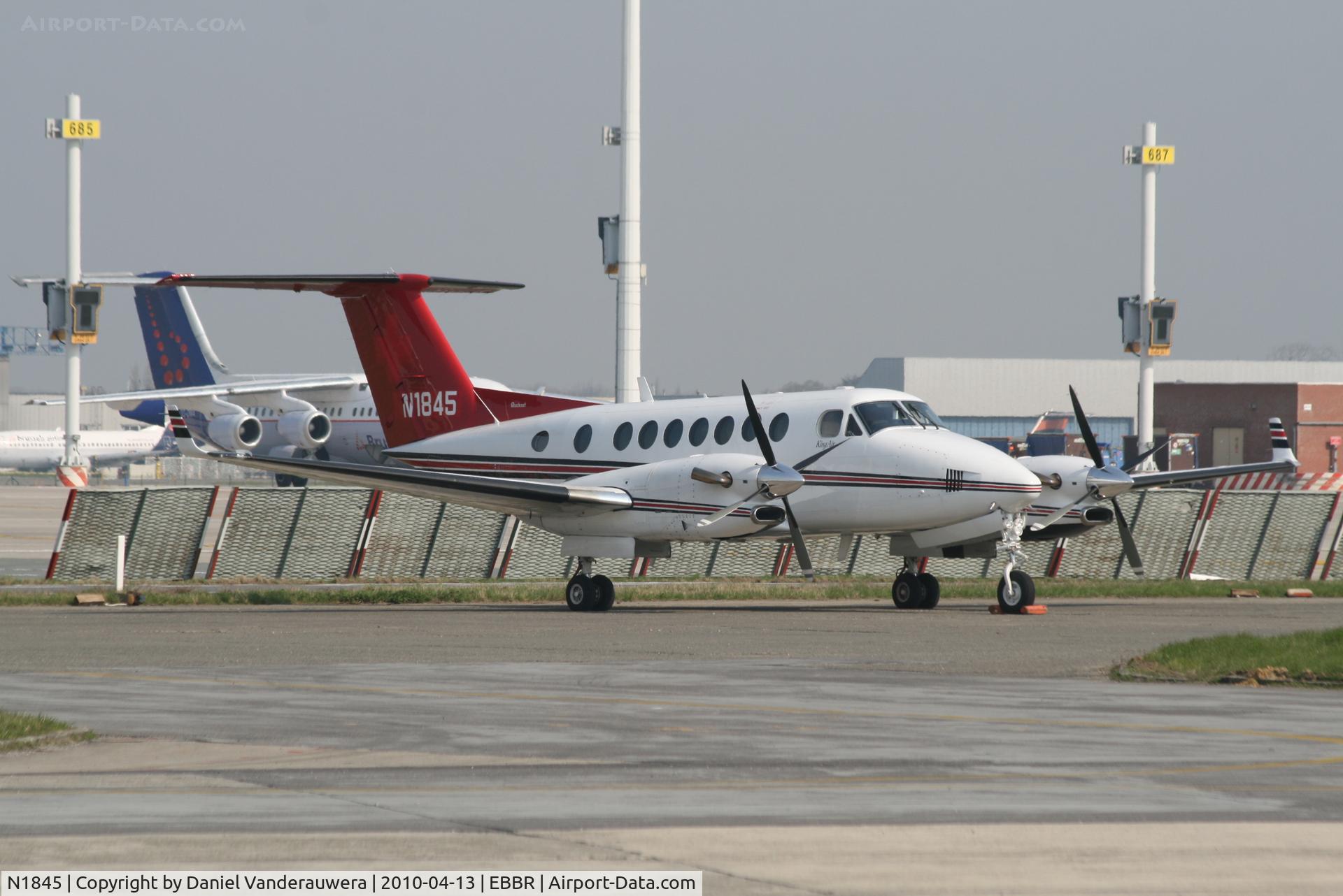 N1845, Raytheon King Air 350 (B300) C/N FL-327, On G.A. apron