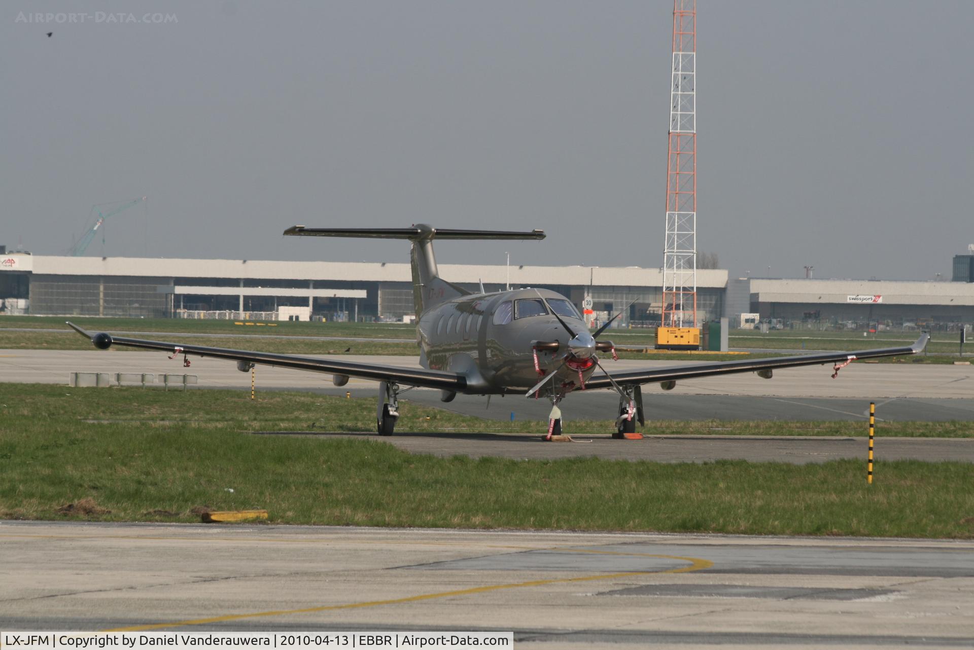 LX-JFM, 2007 Pilatus PC-12/47 C/N 812, On G.A. apron