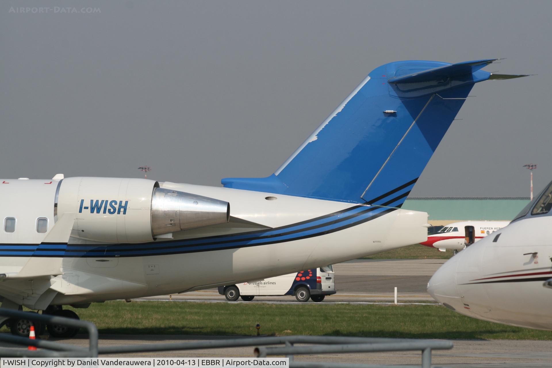 I-WISH, 2002 Bombardier Challenger 604 (CL-600-2B16) C/N 5526, On G.A. apron