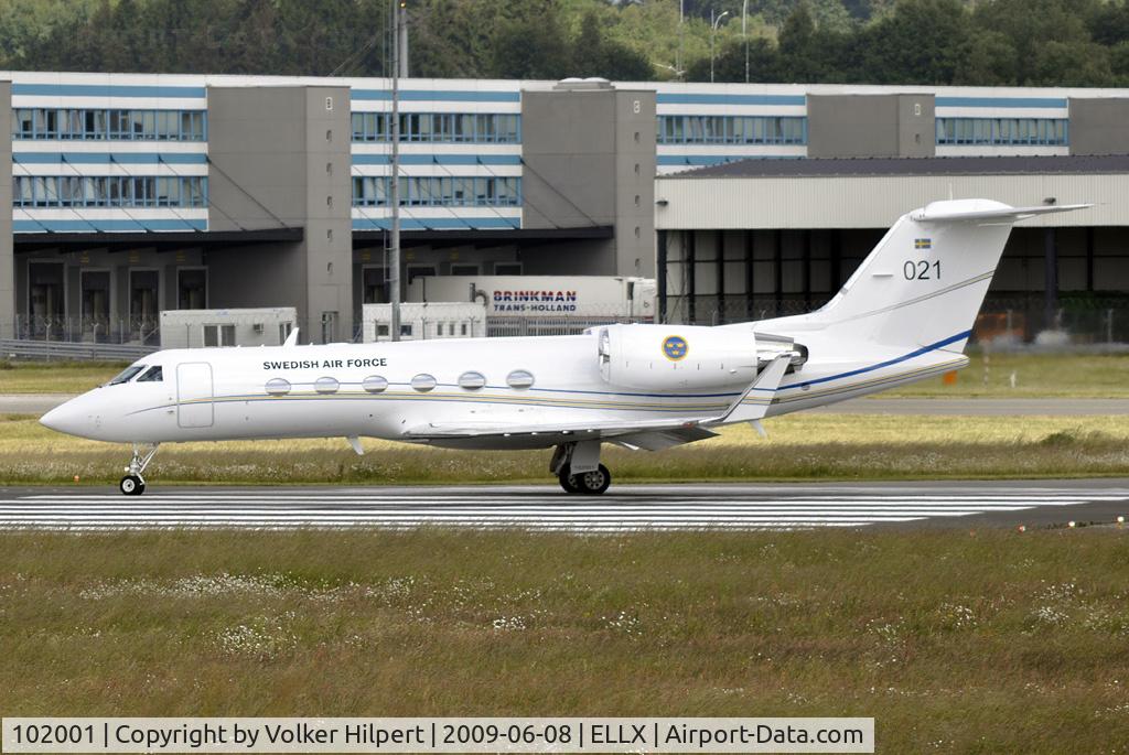 102001, 1987 Gulfstream Aerospace G-IV (Tp102C) C/N 1014, Swedish Air Force