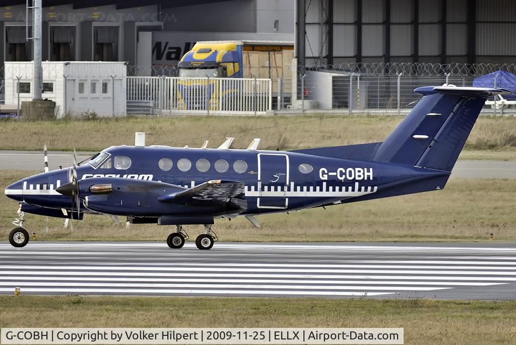 G-COBH, 1982 Beech 200 Super King Air C/N BB-944, at lux