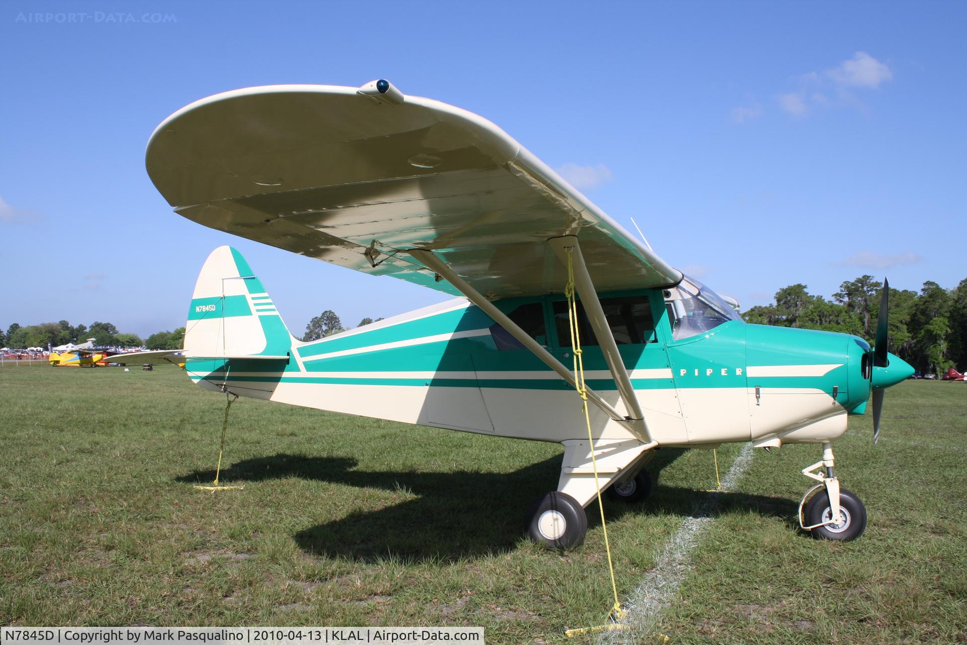 N7845D, 1957 Piper PA-22-150 Tri-Pacer C/N 22-5495, Piper PA-22-150