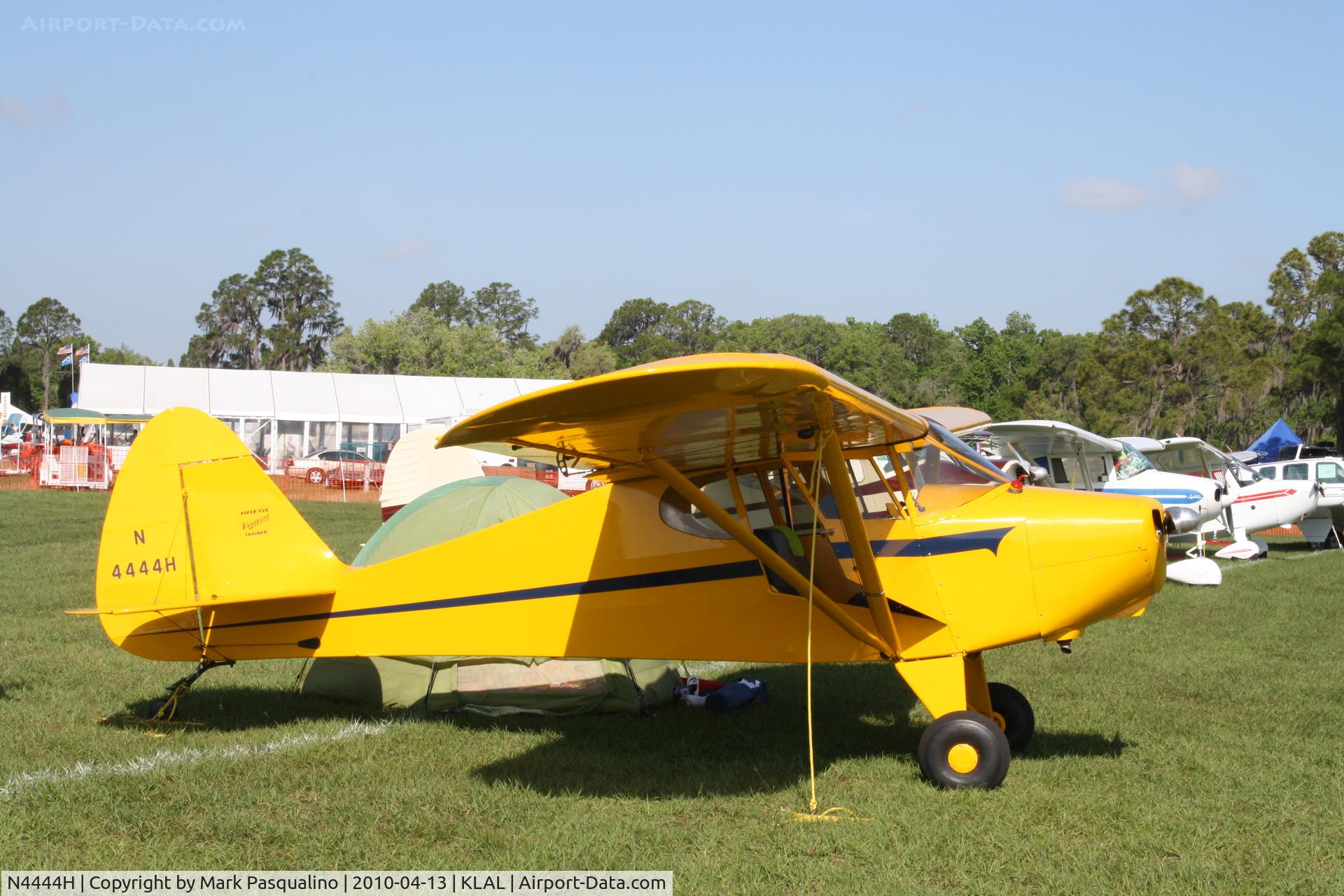 N4444H, 1948 Piper PA-15 Vagabond Vagabond C/N 15-233, Piper PA-15