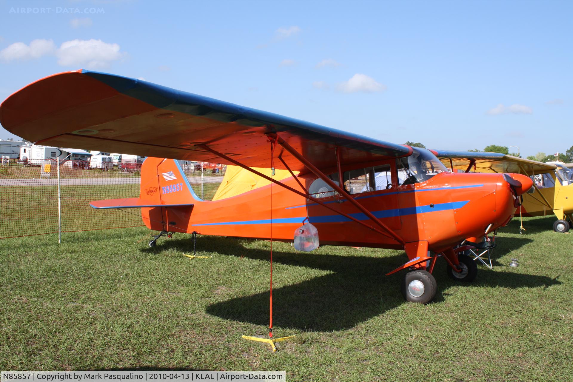 N85857, 1946 Aeronca 11AC Chief C/N 11AC-280, Aeronca 11AC